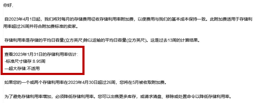 亞馬遜收費(fèi)郵件又又來了，賣家著手清貨